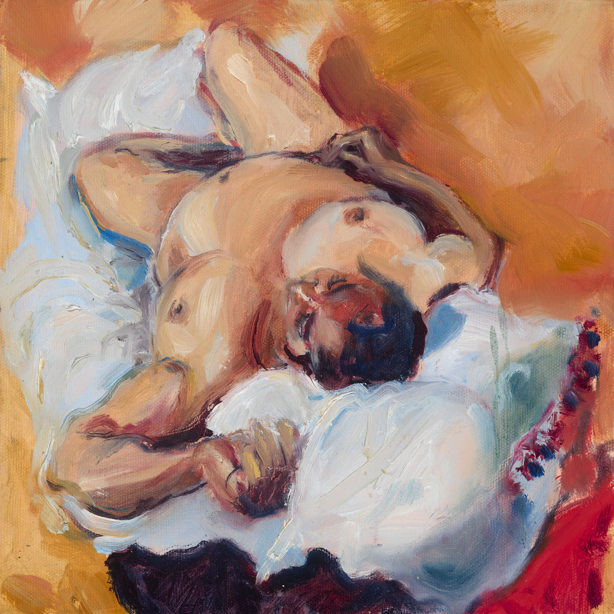 Portrait Nude I by Zara Drummond