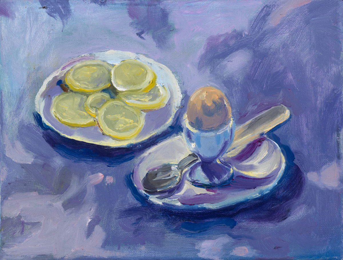 Portrait Breakfast by Zara Drummond