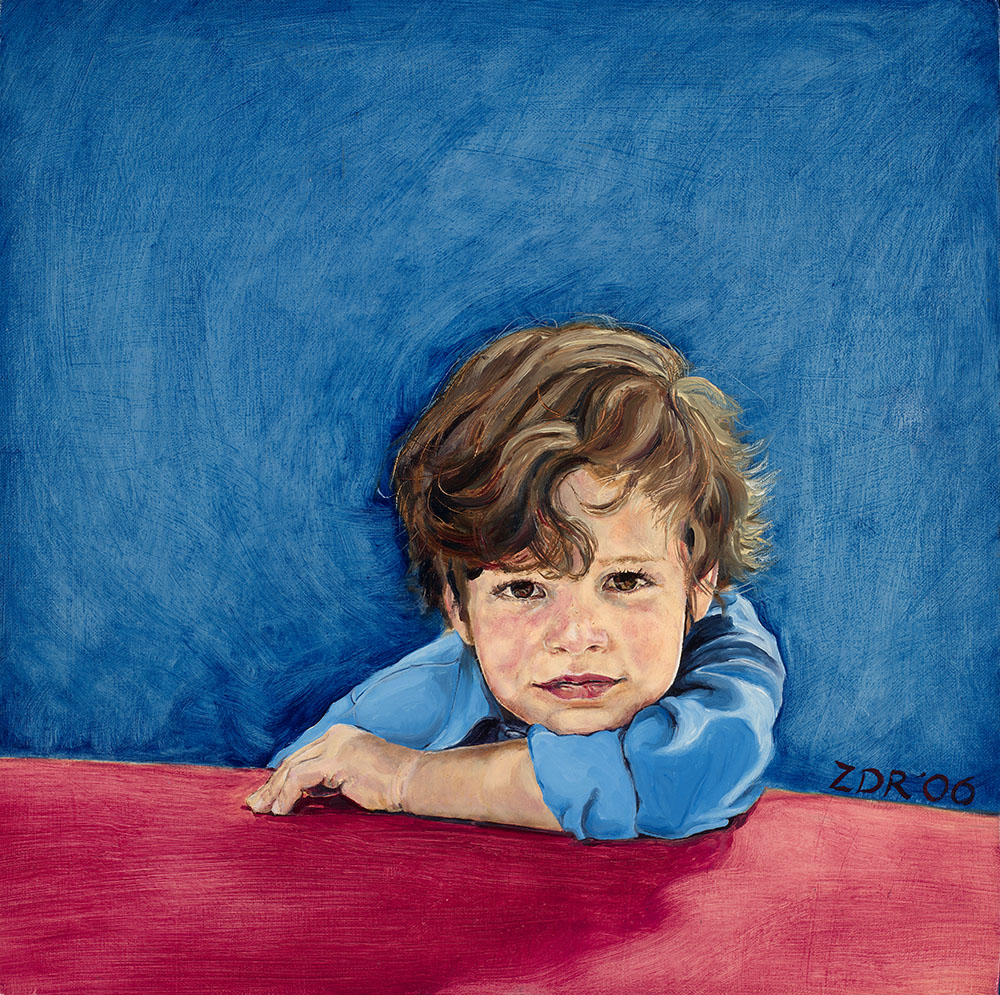 Portrait Tomas by Zara Drummond