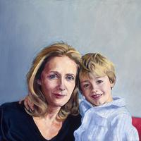 Portrait Karen with Kit by Zara Drummond