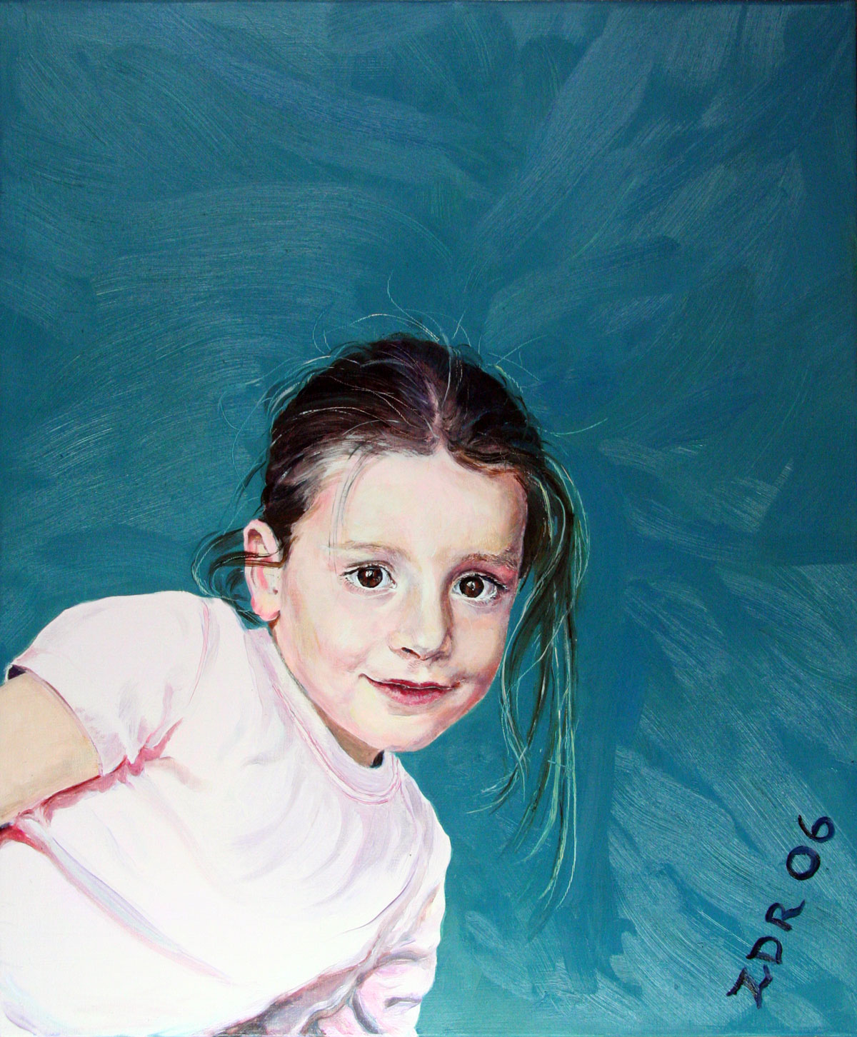 Portrait Cosima in Paris by Zara Drummond