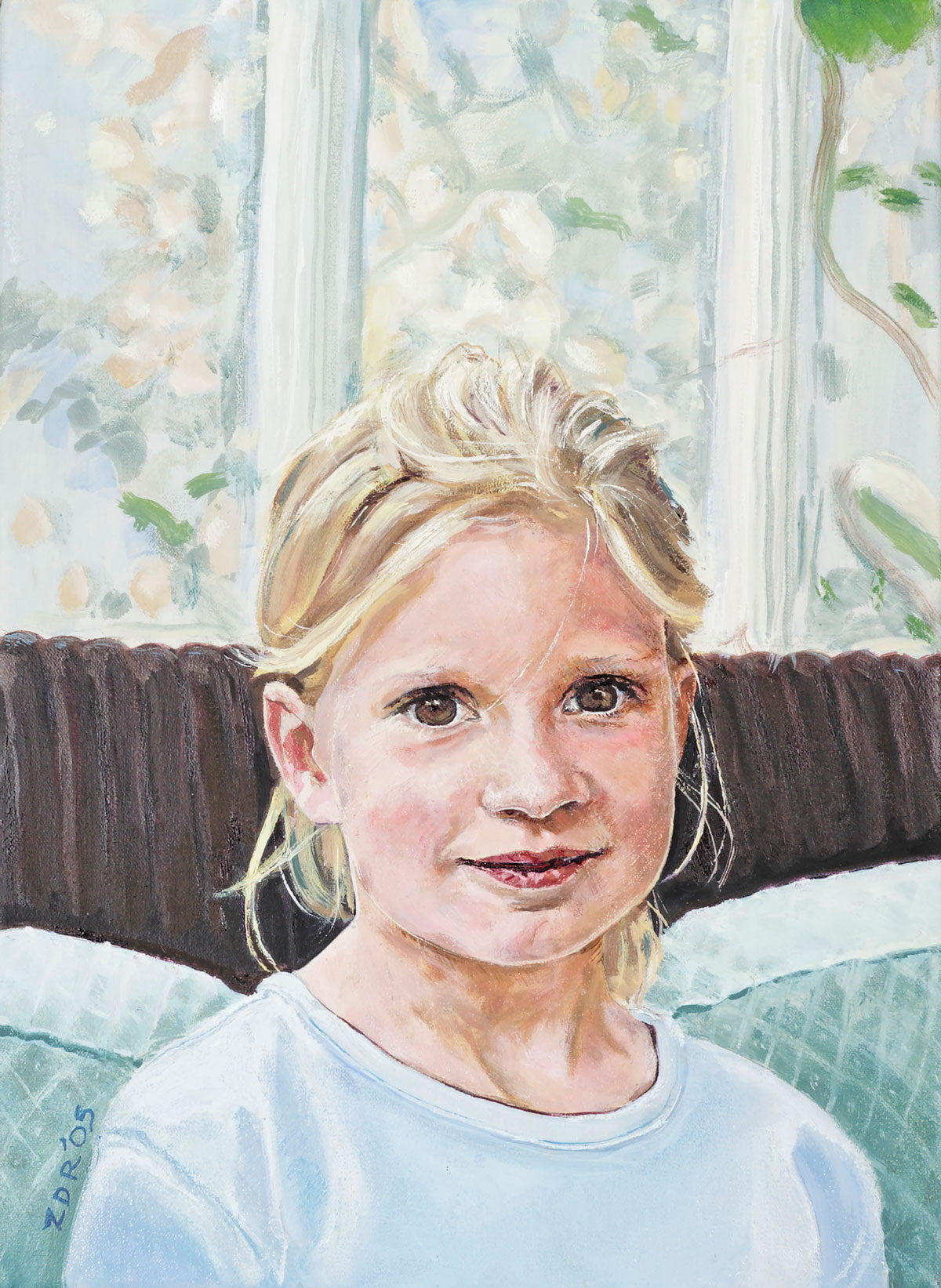 Portrait Kitty by Zara Drummond