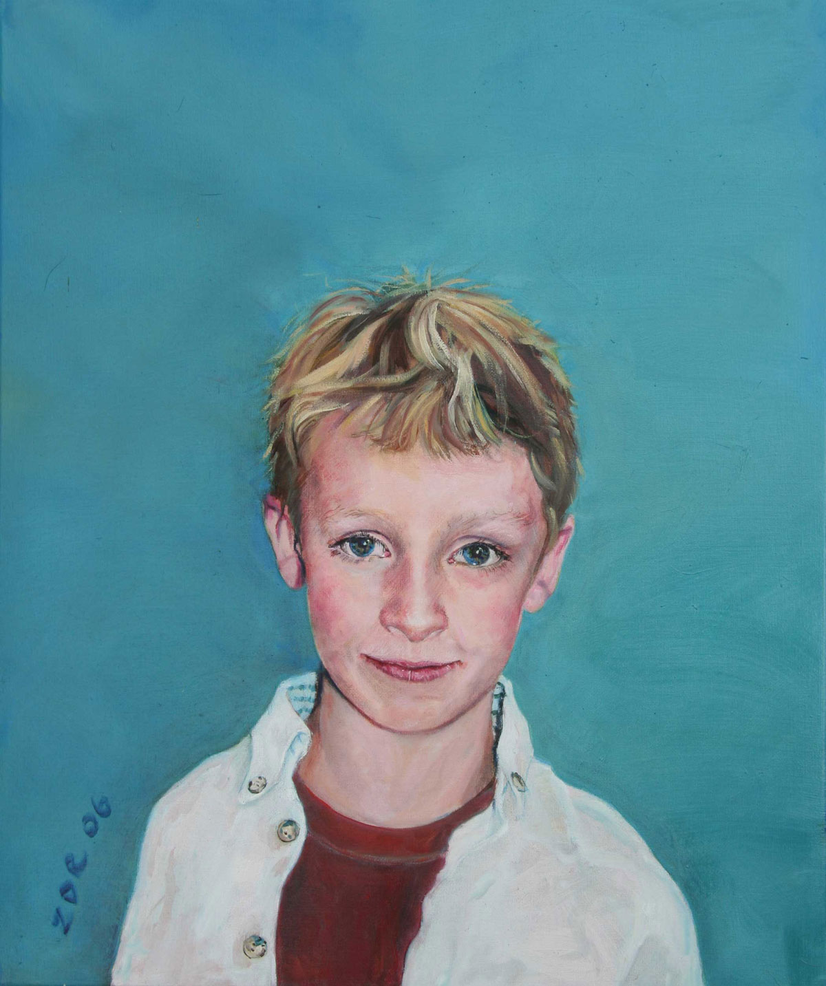 Portrait Ludovic in Paris by Zara Drummond
