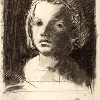 Portrait Girl I by Zara Drummond