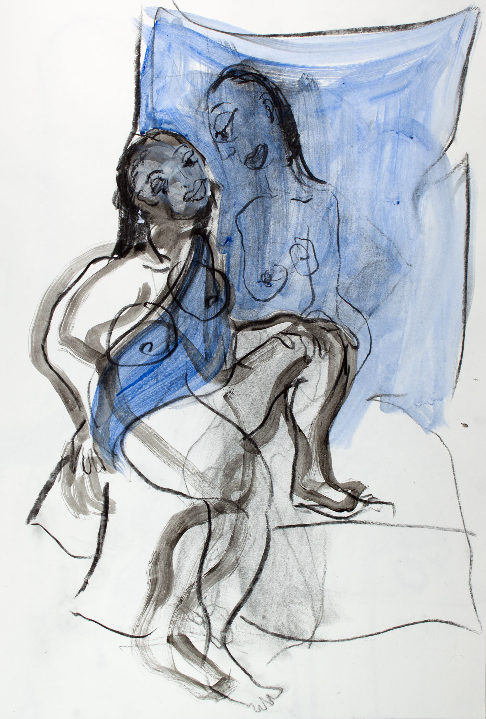 Portrait Bathers by Zara Drummond