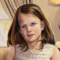 Portrait Ara head detail by Zara Drummond
