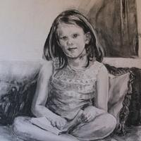 Portrait Ara sketch by Zara Drummond