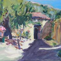 Portrait Spanish gardners hut by Zara Drummond