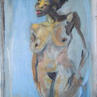Portrait Nude III by Zara Drummond
