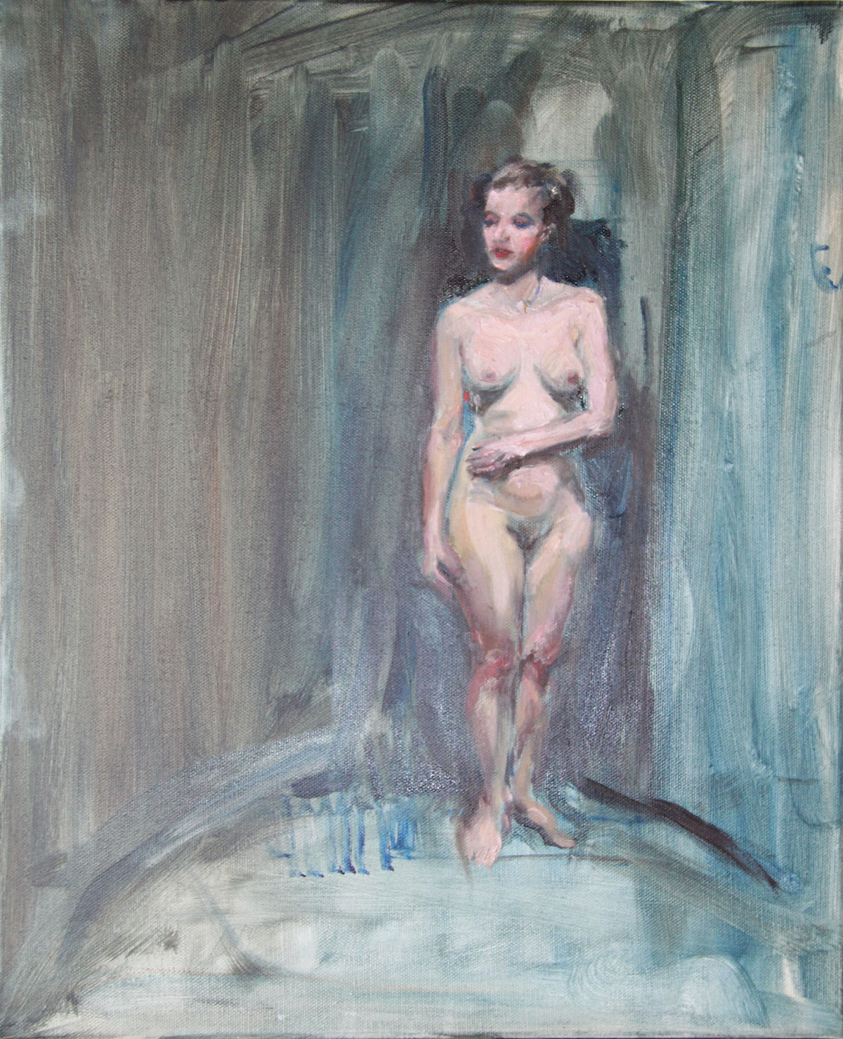 Portrait Nude IV by Zara Drummond