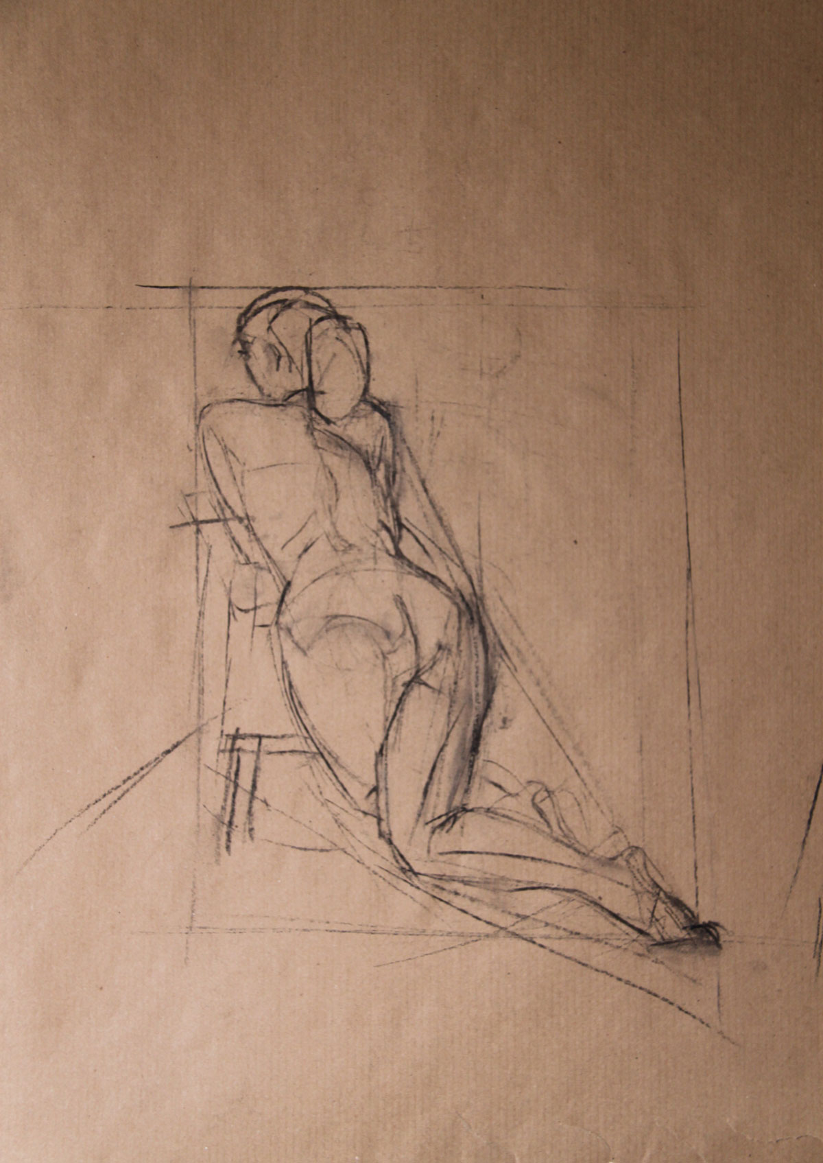 Portrait Nude V by Zara Drummond